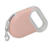 Jelquix Laisse Rétractable pour Chien de 16,4 Pieds, Poignée Souple Réglable, Contrôle Télescopique, Bande pour Chien Tracteur, Laisse pour Animaux de Compagnie en Plein Air, Marche (Pink)