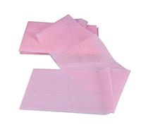 Jelquix Lot de 10 Draps Jetables Non Tissés Imperméables pour Massages et Soins de beauté, Toucher Doux et Cotonneux, 180 X 80 Cm, Disponibles en 3 Couleurs (PINK)