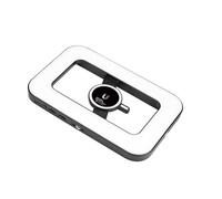 Jelquix Lumière de Remplissage RVB, Kit d'éclairage Annulaire Portable pour Selfie avec luminosité 2500 K 6500 K, Rendu des Couleurs élevé, Batterie Intégrée de 6000 MAh, Trous de Vis de 6,35 Mm,