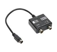 Jelquix Modulateur RF IO20 Professionnel ABS pour la Conversion Vidéo, Lien Durable pour la Configuration Domestique Multi-TV, Se Connecte au Boîtier SkyHD, 1 Pièce
