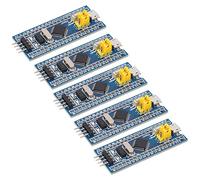 Jelquix Module de Carte de Développement STM32F103C8T6, Système d'apprentissage de Base Fiable pour Les Tests de Bricolage, 5 Cartes Système Micro USB pour Les Amateurs D'électronique