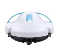 Jelquix Nettoyeur Automatique de Piscine, Robot Nettoyeur sous-Marin sans Fil avec Système de Navigation Intelligent pour Piscines, Autonomie de 120 Minutes, Zone Nettoyage de 100㎡ (Prise UE)