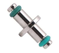 Jelquix Noyau de Valve de Ventilation de Plongée, Connecteur de Pression en Acier Inoxydable, Connecteur Compact et Léger avec Conception de Tuyau Haute Pression, Idéal pour la sécurité de Plongée BCD