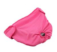 Jelquix Pantalon en Polyester pour Chien, sous-vêtements pour Chiots, Pantalon Physiologique Féminin pour Prévenir Les Infections Bactériennes, Fermeture à Crochet et Cerceau pour Chiens de Petite,