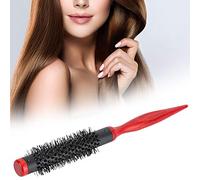 Jelquix Peigne à Rouleau à Poils élastiques en Nylon, Outil de Coiffure en Bois pour un Toucher Doux des Cheveux, Panneaux en Céramique, 15" (18)