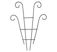Jelquix Petit Treillis pour Plantes pour Pots Intérieurs Extérieurs, 15,7 | Support de vigne en fer, cadre pour plantes grimpantes pour roses, lierre, pois