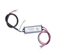 Jelquix Pilote LED 20-24 W IP65 étanche, Transformateur d'alimentation LED Compact avec Protection Automatique pour Bandes Lumineuses G4 MR16 GU5.3 CCTV