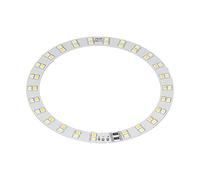 Jelquix Plaque Lumineuse Annulaire LED Haute luminosité 10 W Alimentée par USB pour éclairage Quotidien, Substrat en Aluminium, 9,1 Cm, 11,2 Cm pour Ampoules LED, Lampes de Table