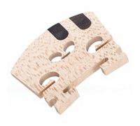 Jelquix Pont de Violon 4/4, Pièces de Violon en Bois d'érable Prédécoupées et Pré-installées, la Tige de Son du Pont de Améliore la qualité Sonore avec un Savoir-faire Léger