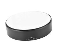 Jelquix Présentoir Rotatif, Construction Solide, Plateau Tournant à Vitesse Réglable pour Porte-Bijoux, de Miroir, Plateau Tournant à 360° pour Bijoux, Montres, Cosmétiques