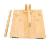 Jelquix Presse à Tortillas en Bois Presse Efficacement la Pâte pour les Tortillas Fines Faites Maison pour L'ambiance de la Cuisine, Papier Parchemin de 9,8 Pouces, pour de Beaux Repas