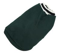 Jelquix Pull pour Chien Style Campus à Col en V, Pull Chaud tricoté pour Animal de Compagnie pour L'automne et l'hiver, adapté aux Animaux de Petite et Moyenne Taille, Vêtements D'intérieur et (S)
