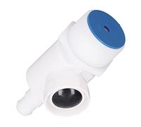 Jelquix Raccord de Nettoyeur de Piscine Universel, Connecteur Compatible | Régulateur de pression d\'eau, plastique résistant, connecteur de tuyau de balayage de piscine avec 2 écrous et 2 disques