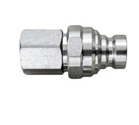 Jelquix Raccord Rapide Hydraulique M16-M14, Passage Direct Sans Valve Robuste Résistant à l'Usure Verrouillage Automatique Conception Métallique Débit Optimisé Pour Mini-Pelles