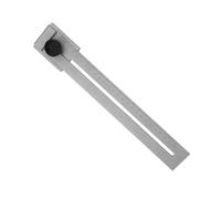Jelquix Règle de Marquage du Bois en Acier au Carbone avec une Précision de 0,1 Mm, Bouton de Réglage par Torsion pour un Marquage Facile, Plage de Mesure de 0 à 250 Mm pour les Bricoleurs