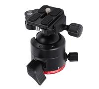Jelquix Rotule Panoramique 360, Rotule Rotative avec Filetage 3/8 Pouces et Niveau à Bulle, pour Support de Trépied d'appareil Photo Numérique