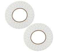 Jelquix Ruban Adhésif Double Face Solide, Rubans Adhésifs de 2 Mm, 3 Mm, 5 avec Revêtement Acrylique en Tissu Non tissé, Résistance à Haute Température pour la Réparation d'écran de Téléphone