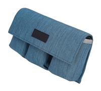 Jelquix Sac de Batterie pour Drone, Pochette Portable Anti-caméra, Pochette de Rangement avec Crochet et Boucle, Idéale pour 2 Séries Mini3 Avata, LP E4N et E19 (Blue)