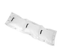 Jelquix Sac de Sable en Toile Wing Chun pour Cible Murale D'entraînement de Boxe Muay Thai avec Fermeture éClair, Remplissages Suggérés, 15,7 X 10,2 Pouces, Beige Clair, adapté aux étudiants de Kung