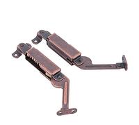 Jelquix Support à Ressort en Fer pour Charnière de Couvercle pour Armoires et Ateliers, Conception Durable pour le Bureau à Domicile, quantité: 2 (bras long)