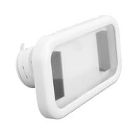 Jelquix Support de Téléphone étanche, écran Tactile Sensible Rotation à | Support Mural pour Téléphone de Douche, Compatible avec les Téléphones de 4 à 7 Pouces avec Visualisation Réglable