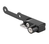 Jelquix Support de Verrouillage de Casque de Moto, Antivol en Alliage D'aluminium adapté pour/CAFE Compact Durable Facile à Utiliser 1 unité