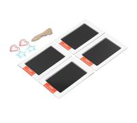 Jelquix Tampon Encreur Tactile pour Nouveau-nés, 4pcs (Accessoires Love | Kit d\'empreintes de mains sans encre, tampon d\' à séchage rapide pour nourrissons et animaux de compagnie