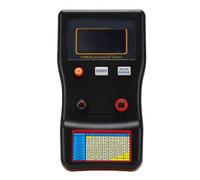 Jelquix Testeur de Condensateur Numérique, Compteur de capacité à écran à 4 Chiffres 0 à 100R 10 à 1000 μF avec échelle Automatique, échelle Manuelle et Test Direct intégré