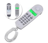 Jelquix Testeur de Ligne Téléphonique, Outil Efficace de Vérification des Défauts de Ligne pour Identification de L'appelant FSK/DTMF, Fonction de Recomposition pour les Monteurs de Lignes, 3 Têtes