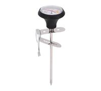 Jelquix Thermomètre à Mousse de Lait pour une Mesure Précise de la Température du café, Testeur Portable en Acier Inoxydable pour Mousse de Lait - 2 Pièces