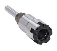 Jelquix Tige D'extension de Mèche de Routeur, Adaptateur Durable en Carbure cémenté pour la Coupe, le Fraisage pour les Amateurs de Menuiserie, Tige Ronde de 1/4 Po