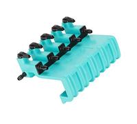Jelquix Vanne de Commutation de Contrôle de Débit d'air D'Aquarium à 5 Voies, Distribution Multi-débit pour Aquarium 1 unité en Plastique étanche