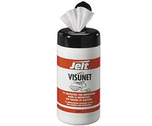 Jelt® Lingette nettoyantes JELT - Visunet - Boîte de 70