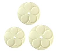 JEM 103FF054 Lot de 3 Emporte Pièces Roses Faciles à Utiliser, Plastique, Blanc, 17 x 1 x 22 cm 103FF054