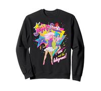 Jem and The Holograms Full Band Rocking Out 80's Rock Retro Sweatshirt