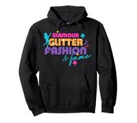 Jem and The Holograms Glamour Glitter Fashion & Fame Vintage Sweat à Capuche