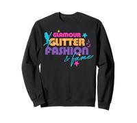 Jem and The Holograms Glamour Glitter Fashion & Fame Vintage Sweatshirt