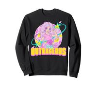 Jem and The Holograms Jem Chibi Anime Look Truly Outrages Sweatshirt