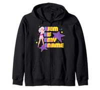 Jem and The Holograms Jem is My Name Alter-Ego Jem Retro Sweat à Capuche