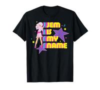 Jem and The Holograms Jem is My Name Alter-Ego Jem Retro T-Shirt