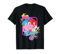 Jem and The Holograms Pop-Rock Band Portrait Guitar Icon T-Shirt