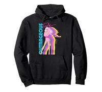 Jem and The Holograms Truly Outrageous Jem Silhouettes Retro Sweat à Capuche