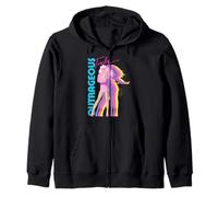 Jem and The Holograms Truly Outrageous Jem Silhouettes Retro Sweat à Capuche
