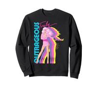 Jem and The Holograms Truly Outrageous Jem Silhouettes Retro Sweatshirt