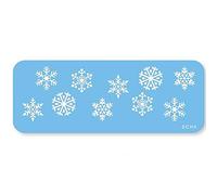 JEM SCH8 Pochoir, Plastique, Blanc, 15 x 1 x 15 cm