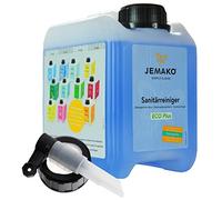 Jemako Nettoyant sanitaire Eco Plus, bidon de 2 litres avec robinet d'écoulement