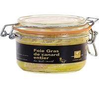 jemangefrancais Foie Gras de Canard Entier en Conserve 190 g 5/7 parts - IGP Canard à foie gras du Sud-Ouest