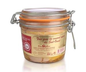 jemangefrancais Foie Gras de Canard Entier en Conserve, 350 g