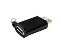 Jembe - Adaptateur Convertisseur Compatible Lightning Femelle vers Micro USB Mâle - Charge Rapide et Transfert de Données Facile Entre Tous Vos Appareils | Lot de 1, Noir