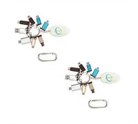 Jembe - Adaptateurs de convertisseur USB Bundle - Chargement Rapide et Transfert de données Facile Entre Tous Vos appareils | Lot de 2